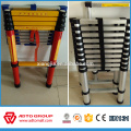 China manufacture EN131aluminum telescopic lightweight folding ladder